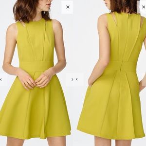 A|X Cutout Shoulder Fit-n-Flare Dress w/pockets